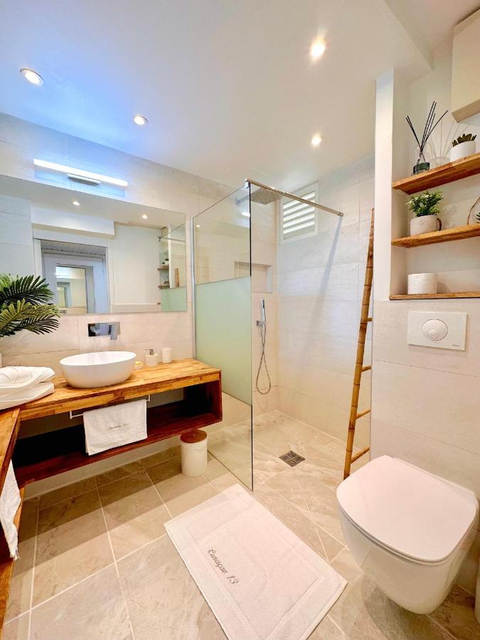Curacao 13 Studio Vue Mer Proche Plage Dans Complexe Type Village Vacances Sainte-Luce Buitenkant foto