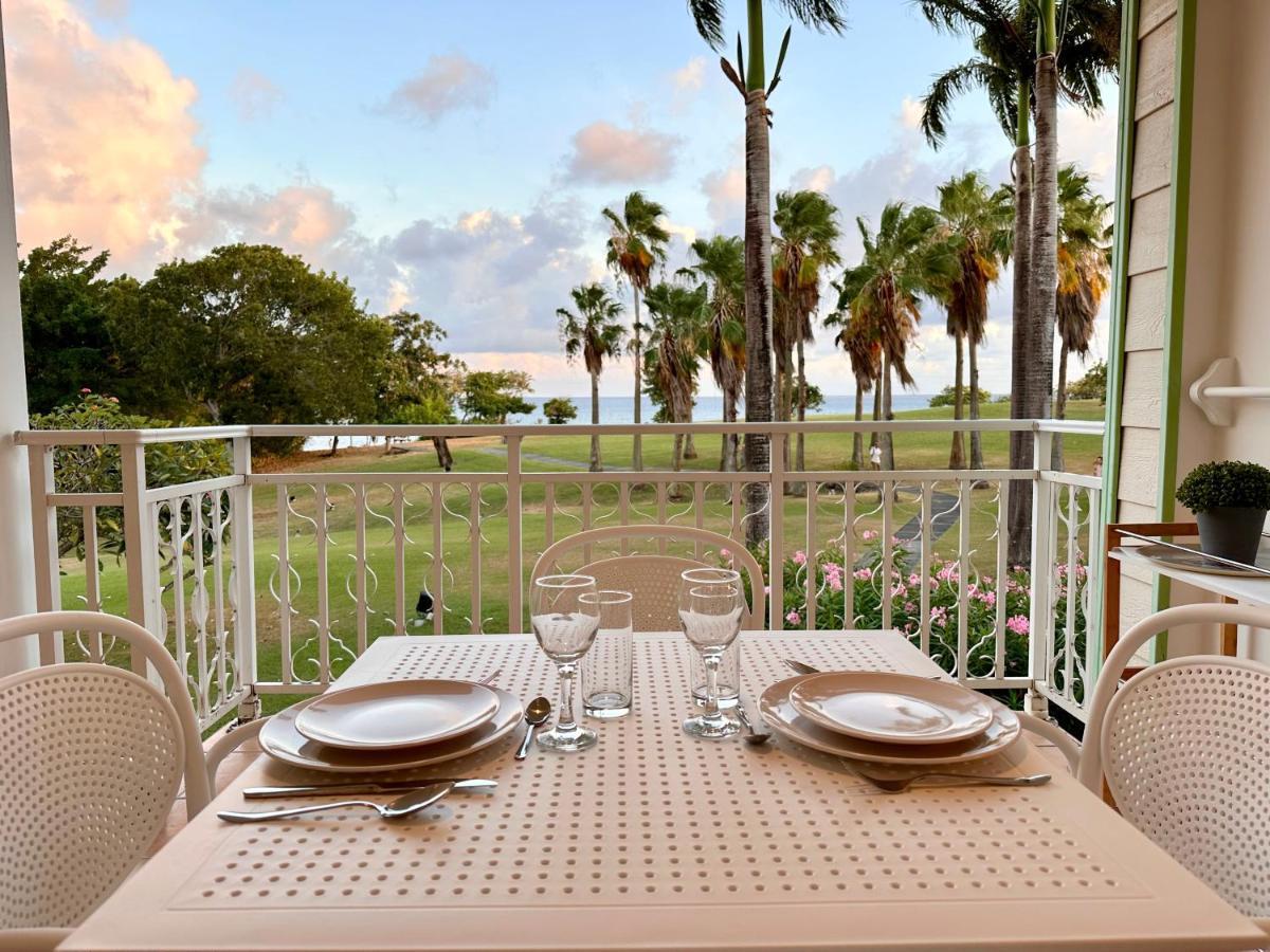 Curacao 13 Studio Vue Mer Proche Plage Dans Complexe Type Village Vacances Sainte-Luce Buitenkant foto